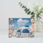 Vintage Travel Postcard Briefkaart (Staand voorkant)