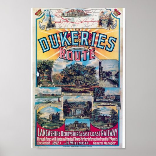 Vintage Travel Poster (Voorkant)