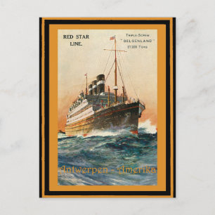 Vintage Travel Poster 20 Briefkaart