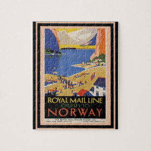 Vintage Travel Poster 34 Legpuzzel