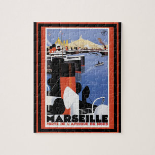 Vintage Travel Poster 60 Legpuzzel