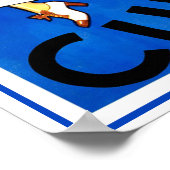 Vintage Travel Poster, bezoek Havana Cuba, Maracas Poster (Hoek)