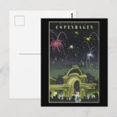 Vintage Travel Poster, Briefkaart (Voorkant / Achterkant)