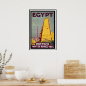 Vintage Travel Poster - Egypte (Keuken)