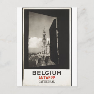 Vintage Travel Poster en Retro Prints Briefkaart