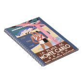 Vintage Travel Poster Journal Notitieboek (Rechterzijde)