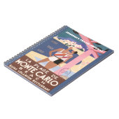 Vintage Travel Poster Journal Notitieboek (Linkerzijde)