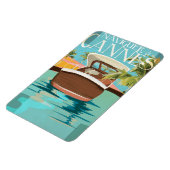 Vintage Travel poster Magneet (Linkerzijde)