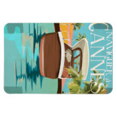 Vintage Travel poster Magneet (Horizontaal)