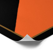 Vintage Travel Poster met Sphinx, Egypte, Afrika (Hoek)