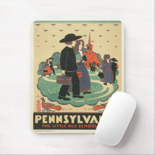 Vintage Travel Poster Promoting Pennsylvania Muismat