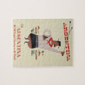 Vintage Travel Poster Puzzle Legpuzzel (Horizontaal)