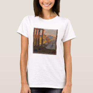 Vintage Travel Poster van het Forum Romanum bij zo T-shirt