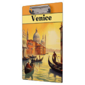 Vintage Travel Poster Venetië, Italië Klembord (Links)