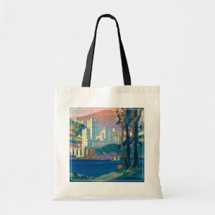 Vintage Travel Poster voor New York Central Lines Tote Bag