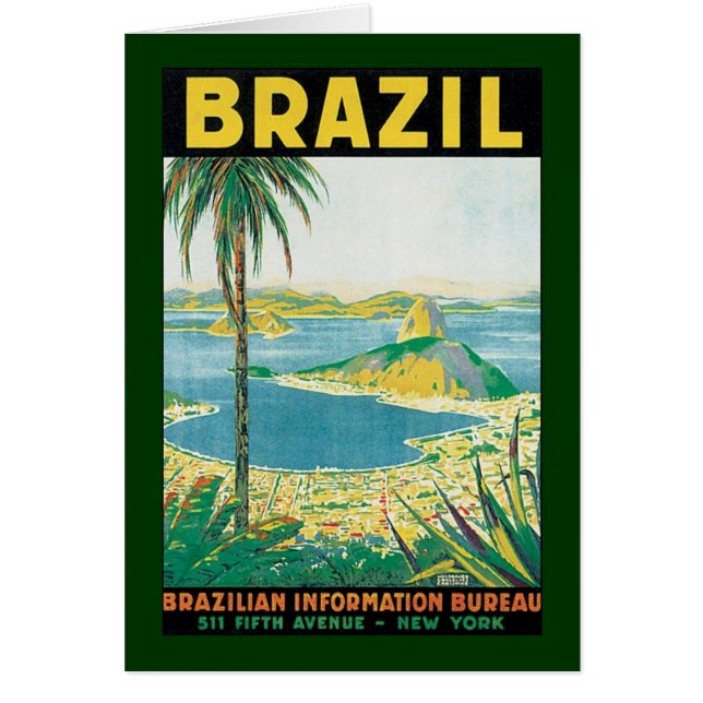 Vintage Travel Rio de Janeiro (Voorkant)