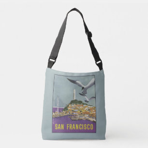 Vintage Travel San Francisco USA tassen