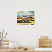 Vintage Travel, Somerset Poster (Keuken)