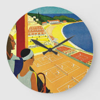 Vintage Travel, Tennis, Sport, Monte Carlo Monaco