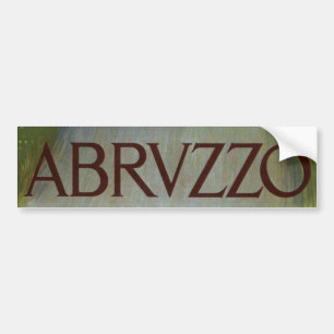 Vintage Travel, Vrouwen in de Abruzzen, Italië Bumpersticker