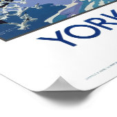 Vintage Travel, Whitby, Yorkshire Poster (Hoek)