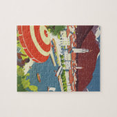 Vintage Travel Zwitserland Legpuzzel (Horizontaal)