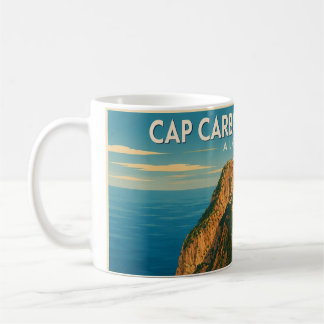 Vintage travelposter Mok Cap Carbon