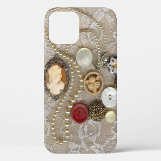 Vintage Treasures iPhone 12 Hoesje