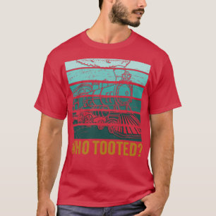 Vintage treinen t-shirt
