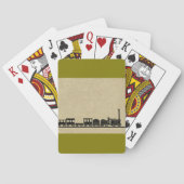 Vintage Treinkaarten Pokerkaarten (Achterkant)
