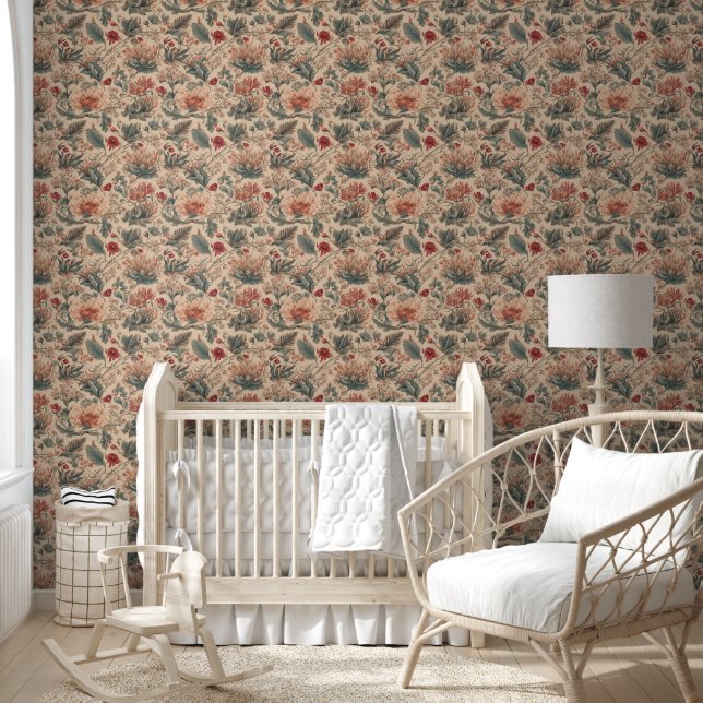 Vintage Tropisch Behang (Kinderen)