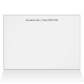 Vintage - Troublemaker Kitten op school, (Binnen Horizontaal (Boven))