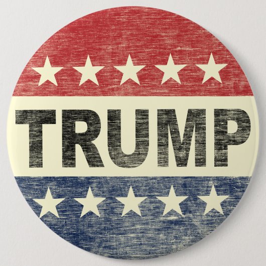 Vintage Trump Button - Trump 2016 Button (Voorkant)
