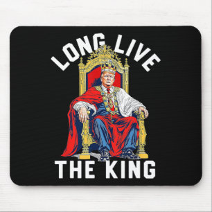 Vintage Trump Lang leve de Koning Amerikaanse Patr Muismat