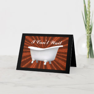 Vintage Tub- customize Kaart