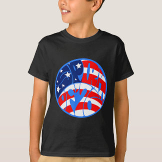 Vintage tweehonderdjarig bestaan onafhankelijkheid t-shirt