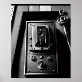 Vintage Typographic Masterpiece Poster