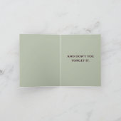 Vintage U bent een geweldige kaart (Binnen)