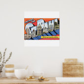 Vintage uit St. Paul Minnesota Poster (Keuken)