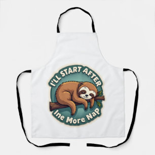 Vintage Uitstel Ezel Grappig Student Shirt Schort