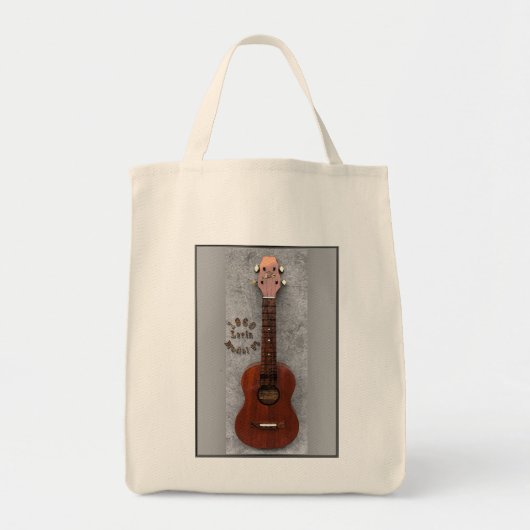 Vintage Ukulele Bag Tote Bag (Voorkant)