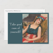 Vintage USA aanmoedigingskaart Briefkaart (Voorkant / Achterkant)