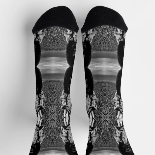 Vintage USA Alaska eskimo-jongen Sokken (Top)