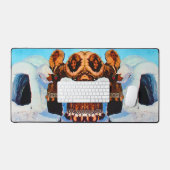 Vintage USA Alaska igloo builders (Clavier et souris)