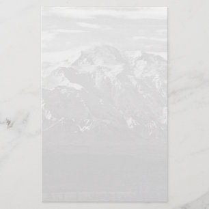 Vintage USA Alaska Mt Mckinley nationaal park 1970 Briefpapier