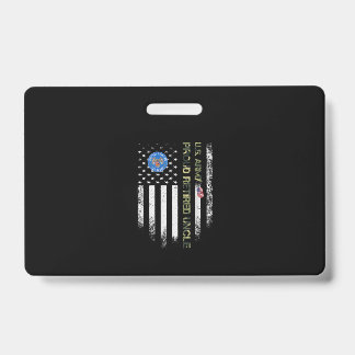 Vintage USA Amerikaanse Vlag Legerveteraan Trots Badge