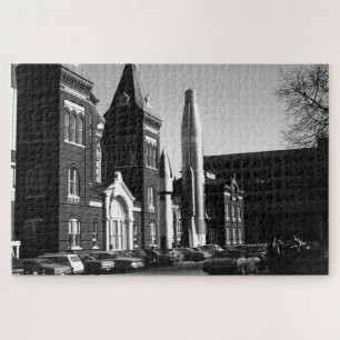 Vintage USA Washington National Lucht- en Ruimteva Legpuzzel
