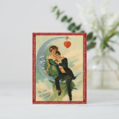 Vintage Valentijn Briefkaart (Staand voorkant)