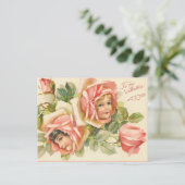 Vintage Valentijn Briefkaart (Staand voorkant)