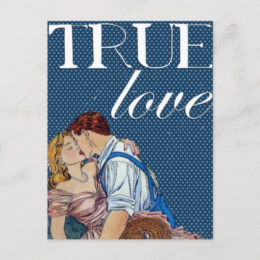 Vintage Valentijnsdag briefkaart (Voorkant)